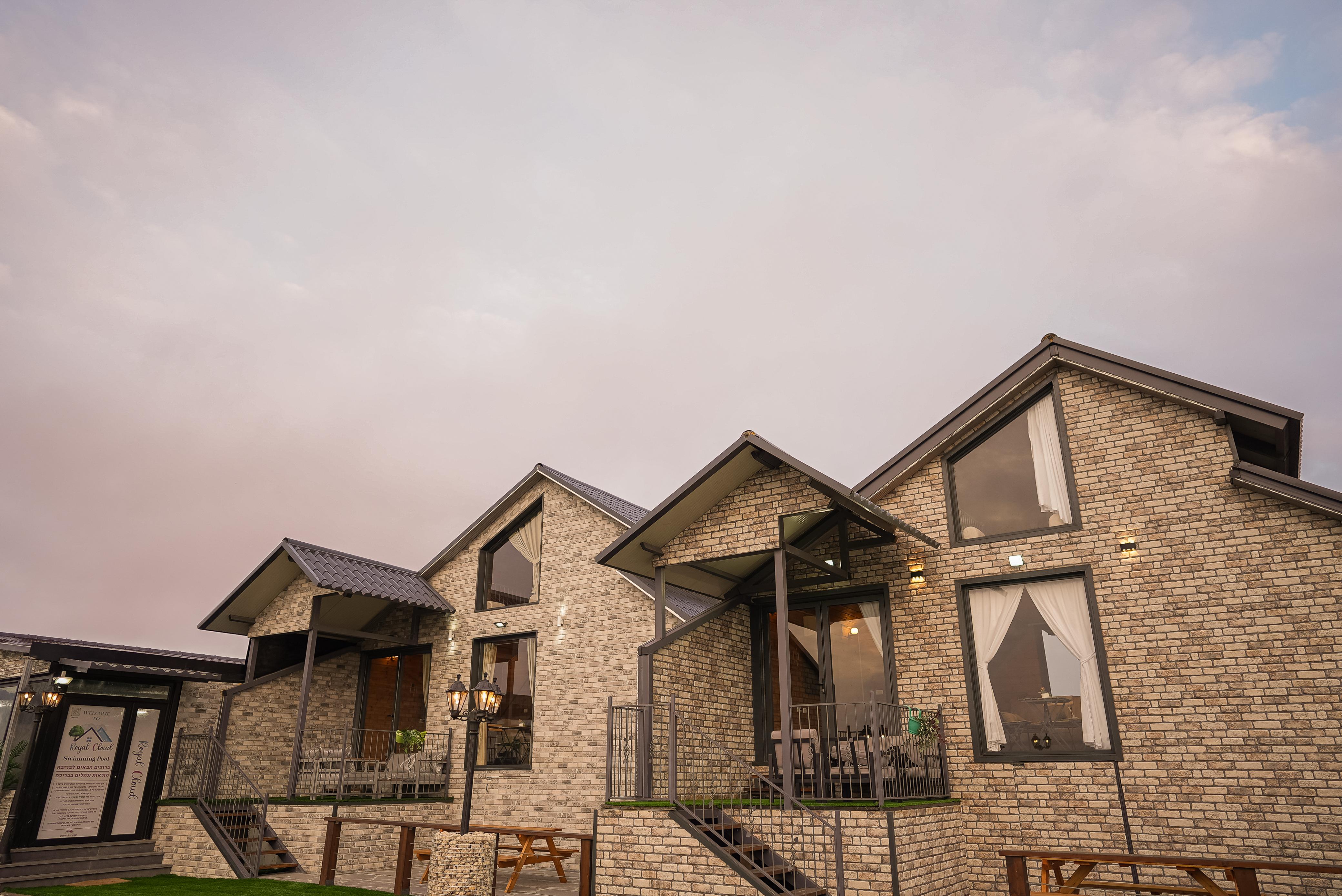 Royal Cloud Villa Exterior with Mount Hermon View